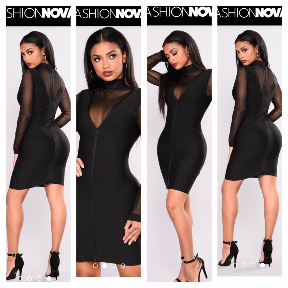NWOT: Fashion Nova Wilma Bandage Dress